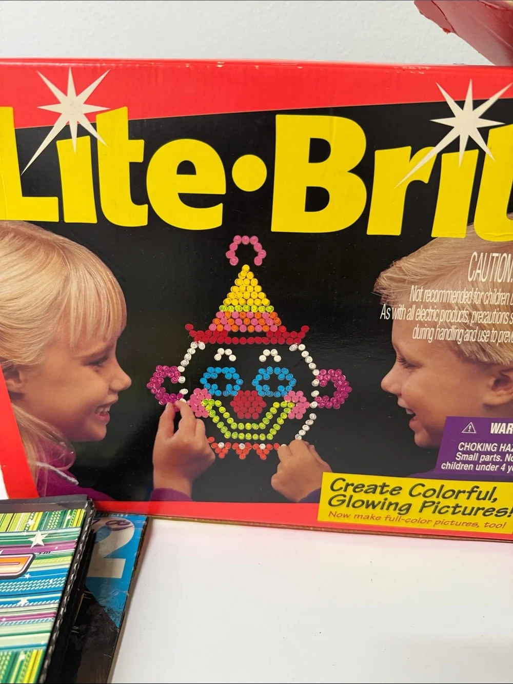 Vintage Lite Brite Set